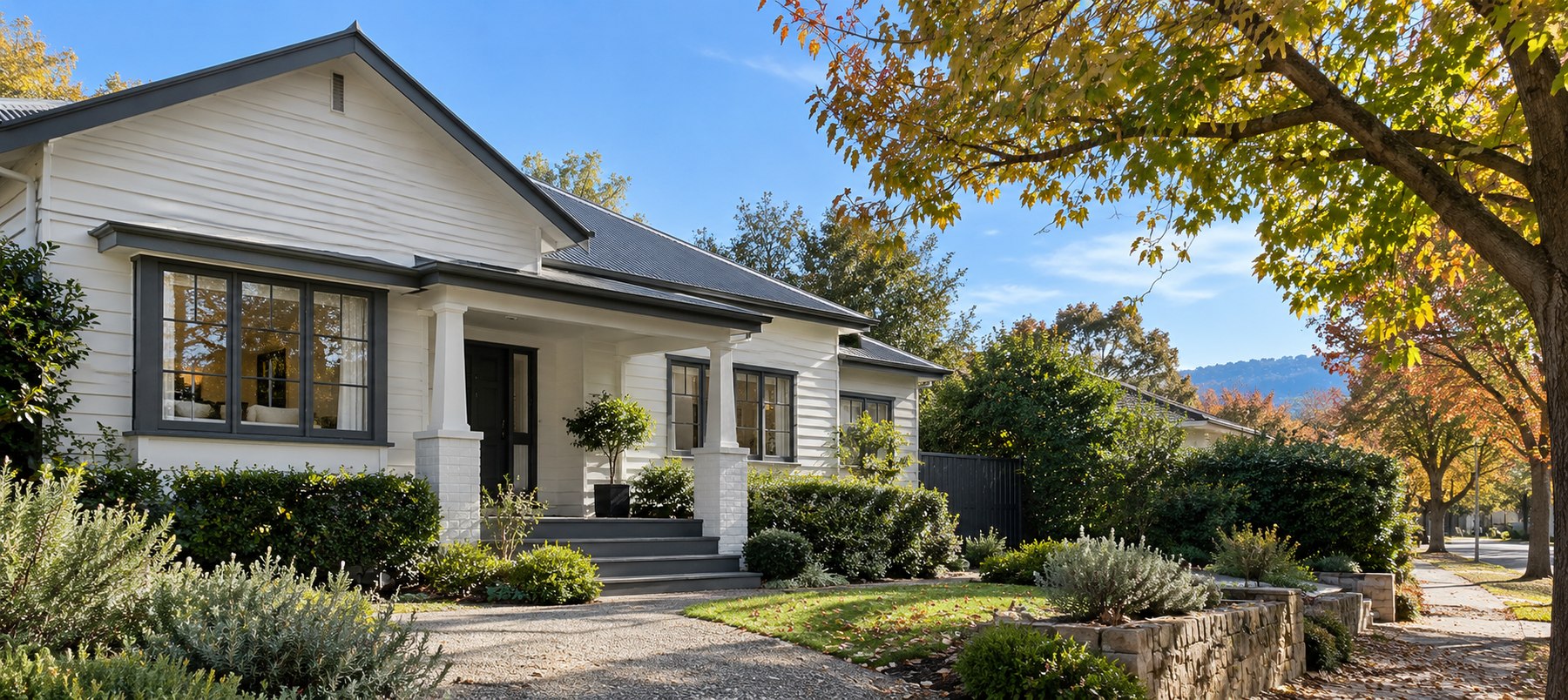 Fence, Deck & Timber Coatings in a Canberra home